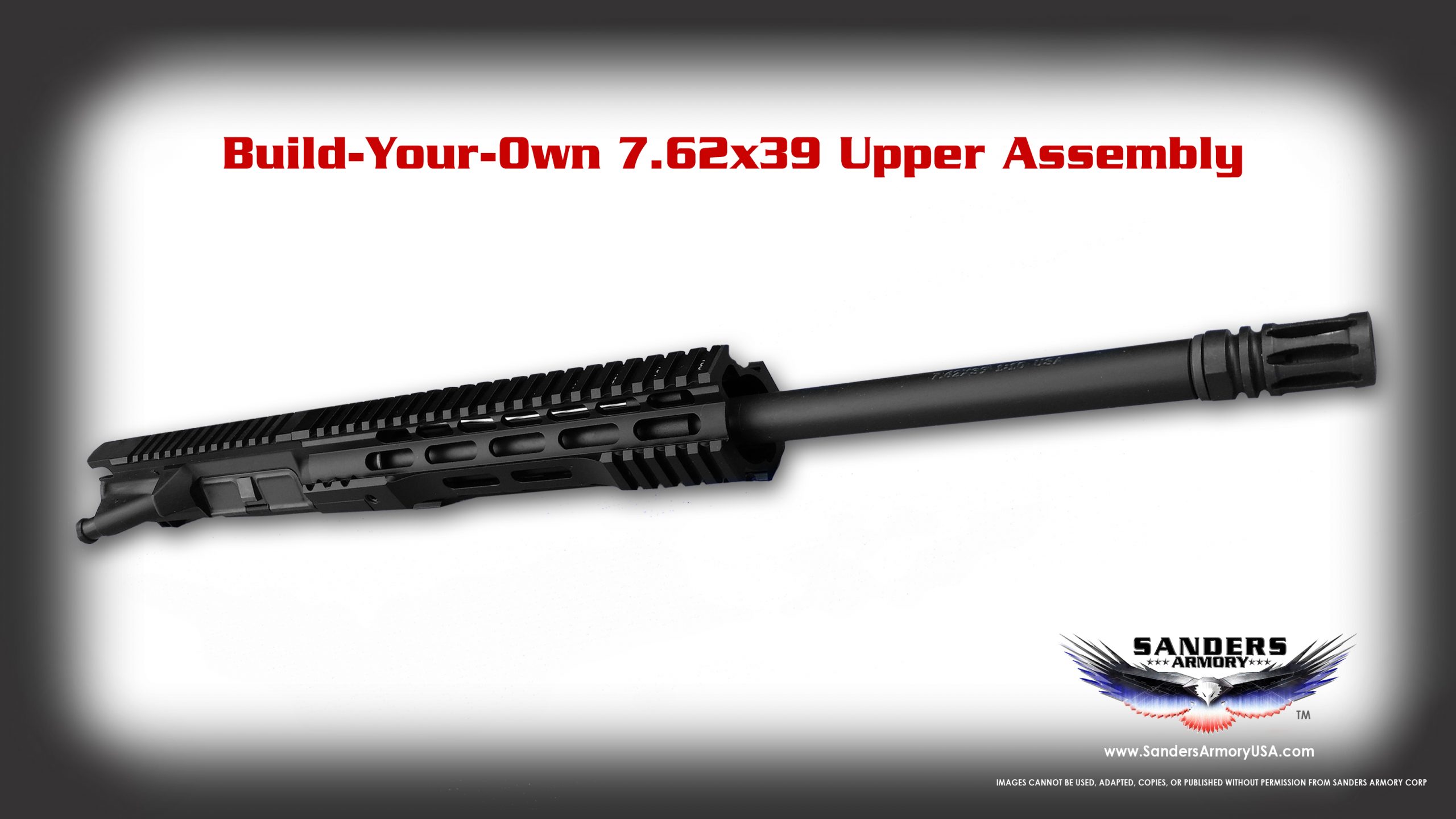 Sanders Armory Build Your Own AR-47 7.62x39 Upper Assembly