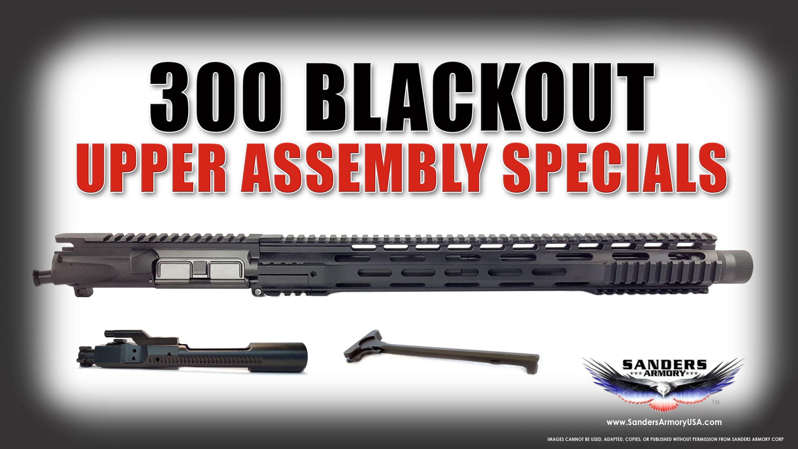 Sanders Armory 300 ACC Blackout Upper Assembly