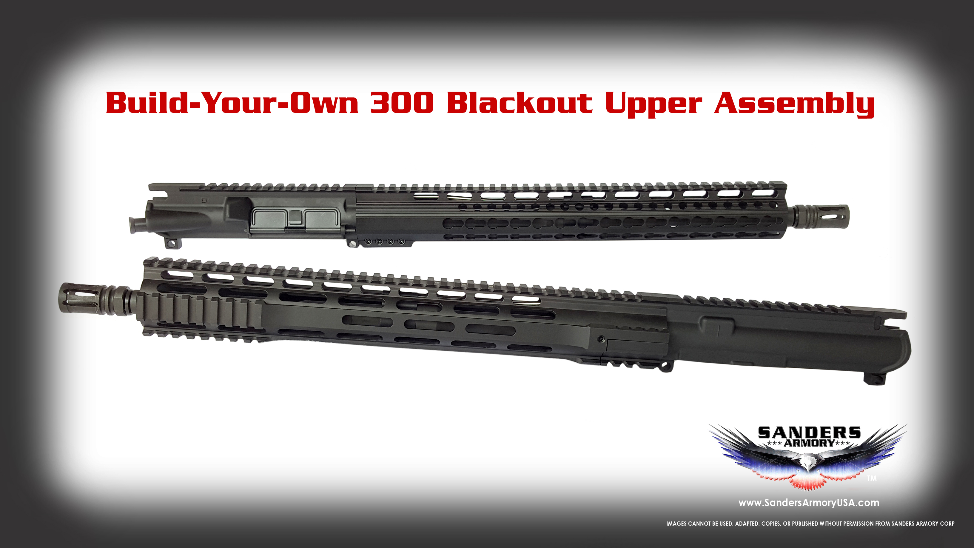 300 Blackout Upper With Flash Can - malayrad.