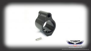 Steel Gas Block .875 Low Profile Nitride Finish