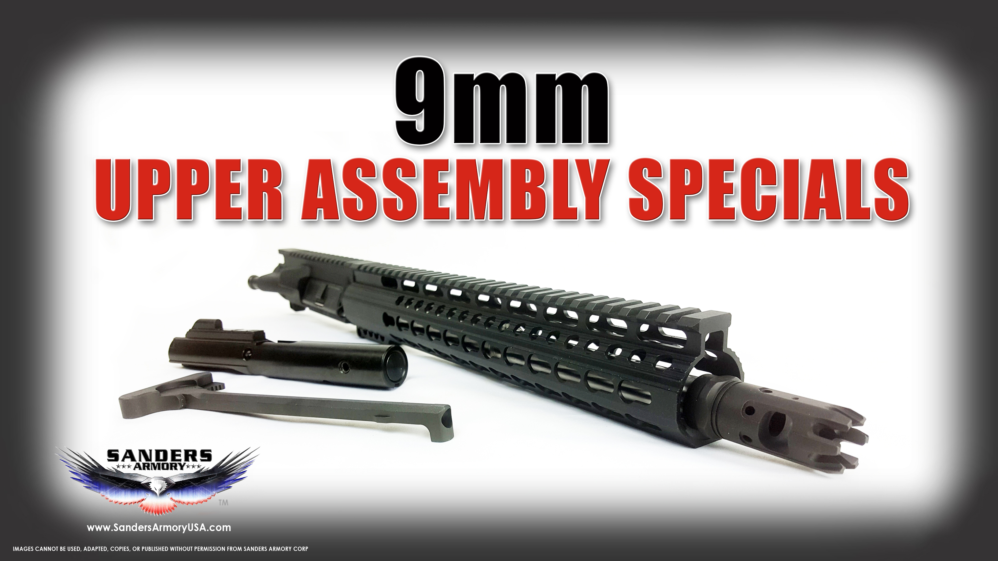 Sanders Armory Corp AR15 Barrels, Rifle Parts, Complete Upper