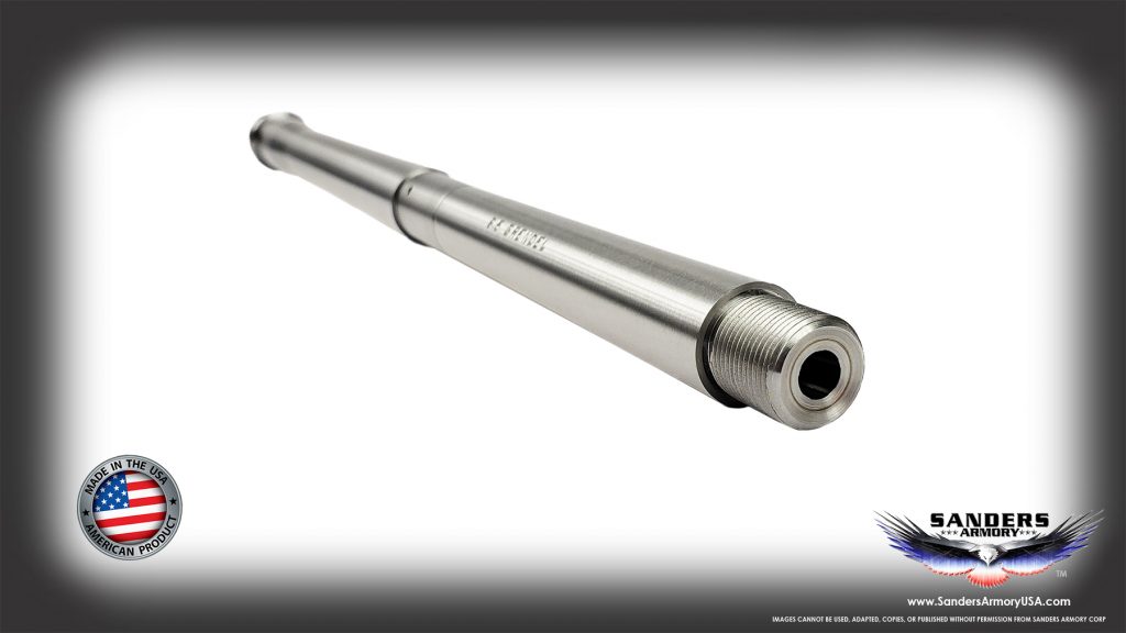 Sanders Armory 16″ Match Grade 6.5 Grendel Type II Stainless Steel