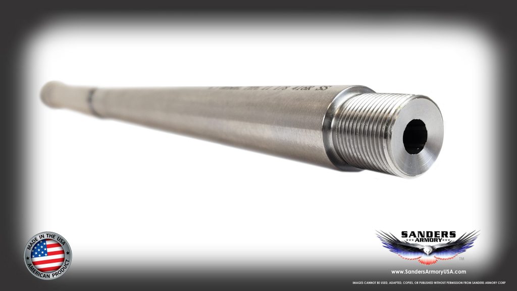 Sanders Armory 18″ Match Grade 6.5 Grendel Type II Stainless Steel