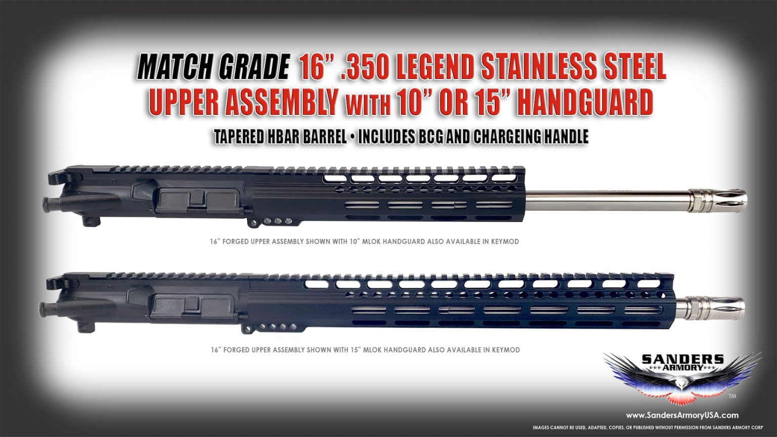 .350 Legend Upper Assembly