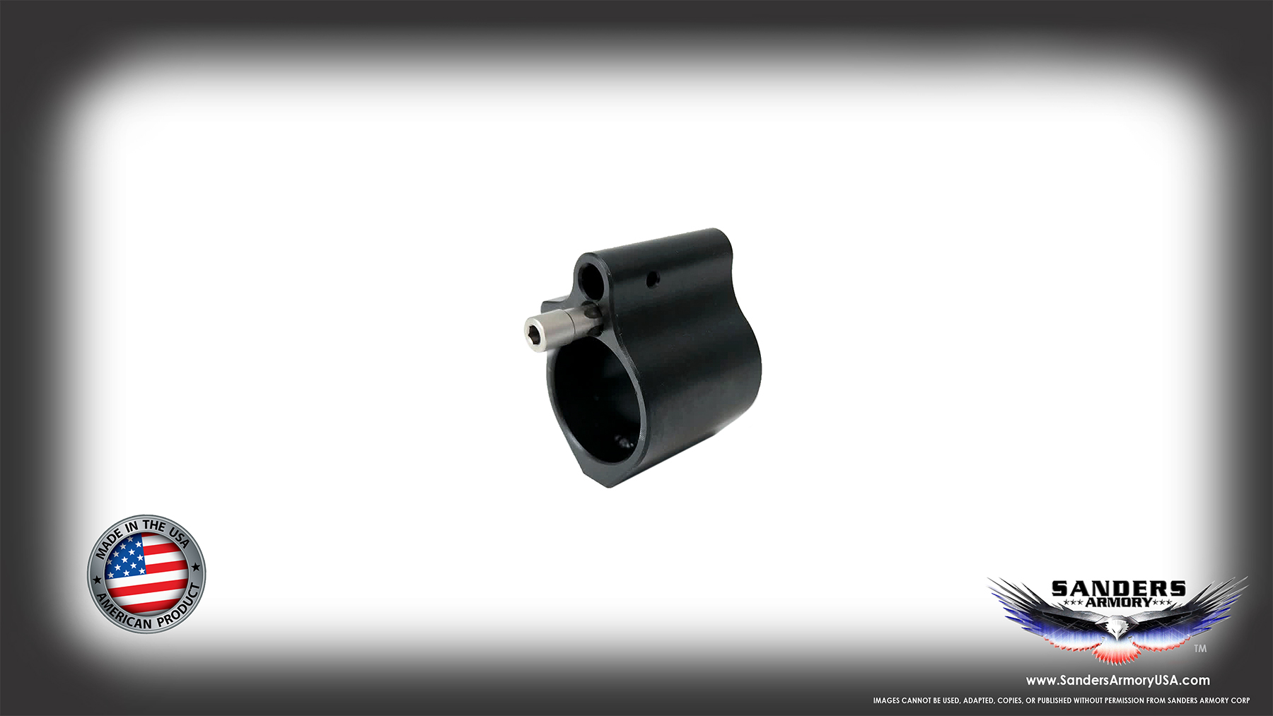 Sanders Armory Adjustable Gas Block