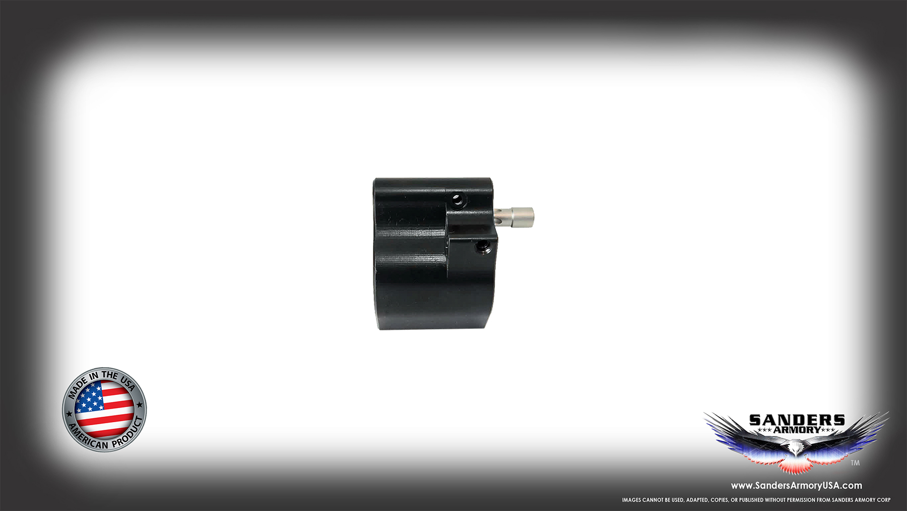 Sanders Armory .750 Low Profile Adjustable Gas Block - Image 3