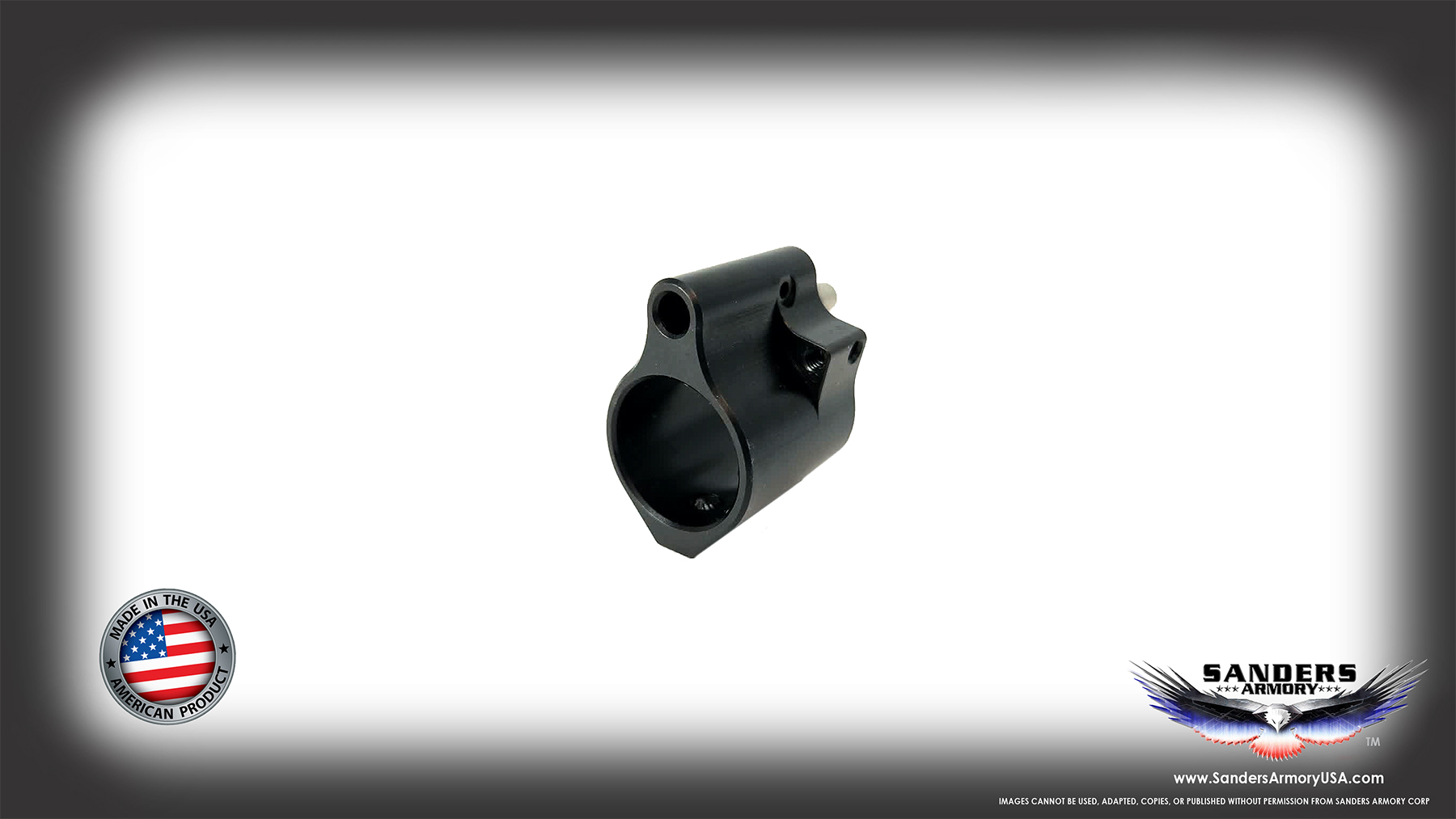 Sanders Armory Adjustable Gas Block