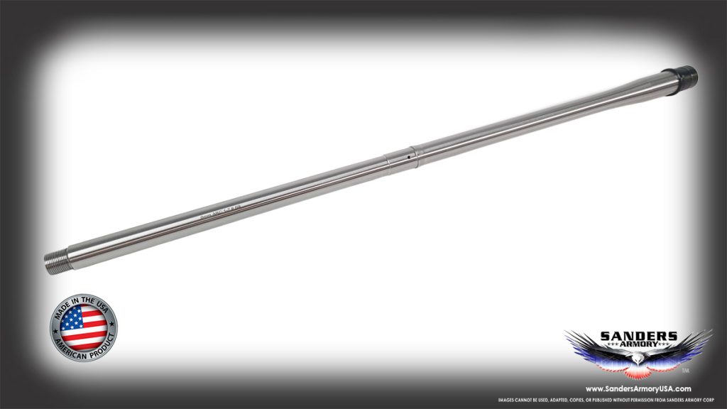 Sanders Armory 24" Match Grade 6MM ARC 416R Stainless Steel Hand Lapped