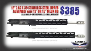 Sanders Armory 16 762x39 Forged Upper Assembly