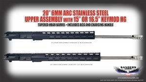 Sanders Armory 20 6MM ARC Upper Assembly