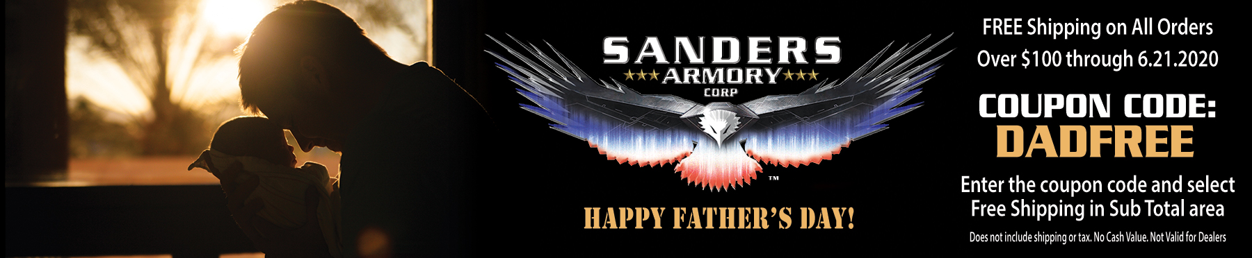 Sanders Armory Fathers Day BANNER 2020