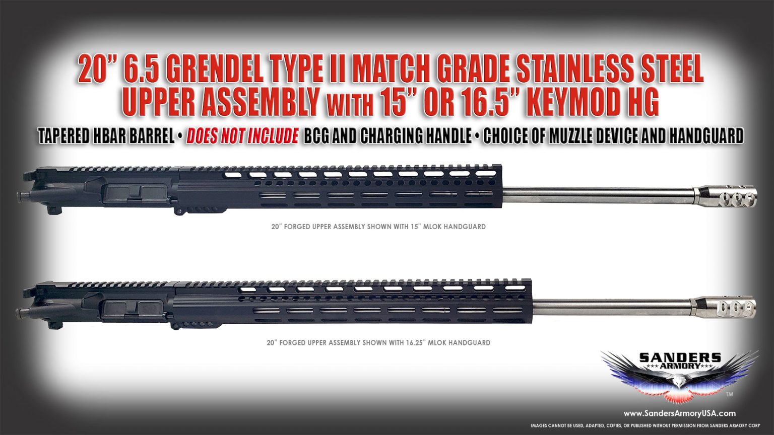 Best 6.5 Grendel Upper Assembly