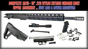 Sanders Armory 18 .223 Wylde COMPLETE Upper Assembly