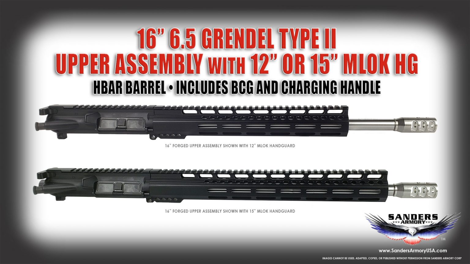 6.5 Grendel II Upper Assembly