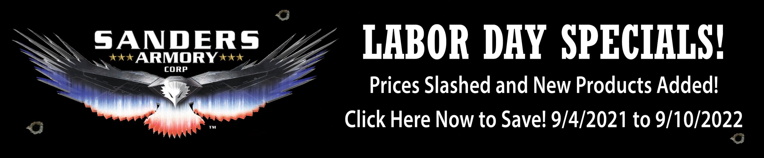 Click Here for Labor Day Specials