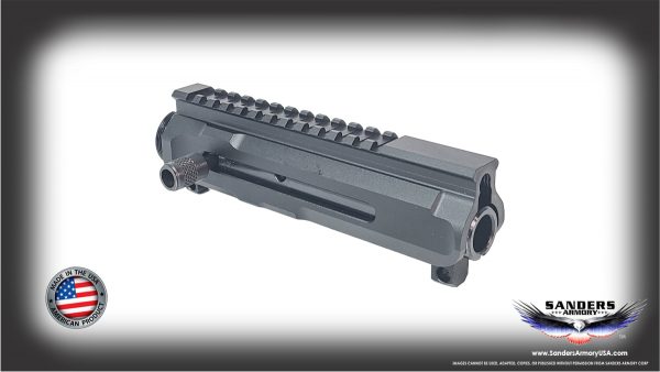 Sanders Armory Best AR15 AMBI Billet Side Charging Upper Receiver with 450 Bushmaster BCG
