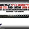 Sanders Armory MATCH GRADE 18 6.5 Grendel Type II Side Charging Upper Assembly