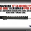 Sanders Armory MATCH GRADE 20" 6.5 Grendel Type II Stainless Steel Side Charging Upper Assembly
