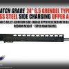 Sanders Armory Match Grade AR15 24" 6.5 Grendel Stainless Steel Side Charging Upper Assembly