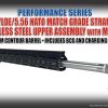 20" .223 Wylde/5.56 NATO Performance Series Straight Fluted Stainless Steel Upper Assembly