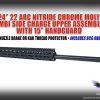 Sanders Armory 24" 22 ARC Nitride Chrome Moly AMBI Side Charge Upper Assembly