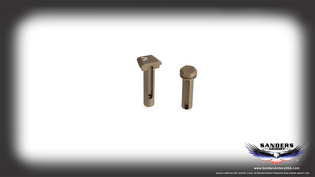 Strike Industries Ultra Light Pivot and Takedown Pins - FDE